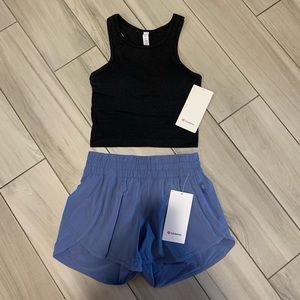 Lululemon Tracker Short & Crop Tank